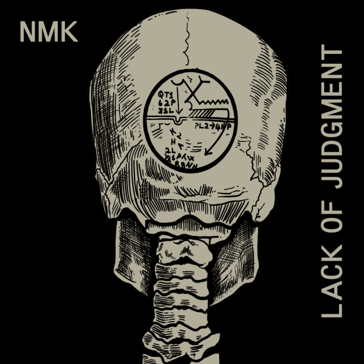 Portada del primer single de la banda peruana de death metal melódico NMK titulado Lack of Judgment.